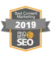 Best Content Marketing SEO 2019 award